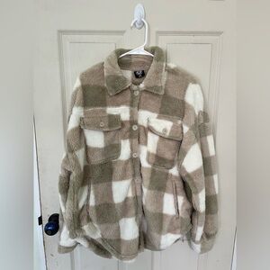 PacSun Homecoming Plaid Button-Down Shirt XS/Small